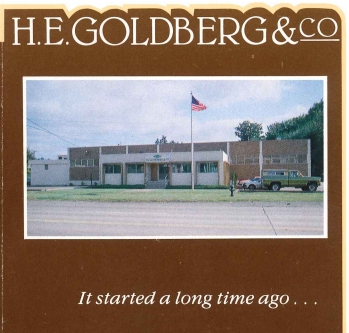 Picture of H.E. Goldberg Building from ~1983 brochure